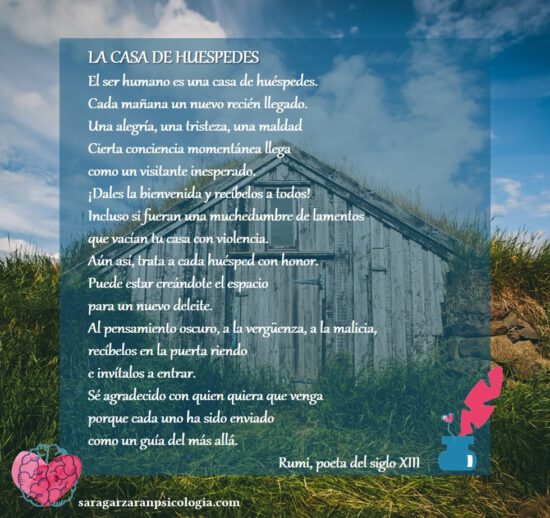 Poema de Rumi La casa de Huespedes