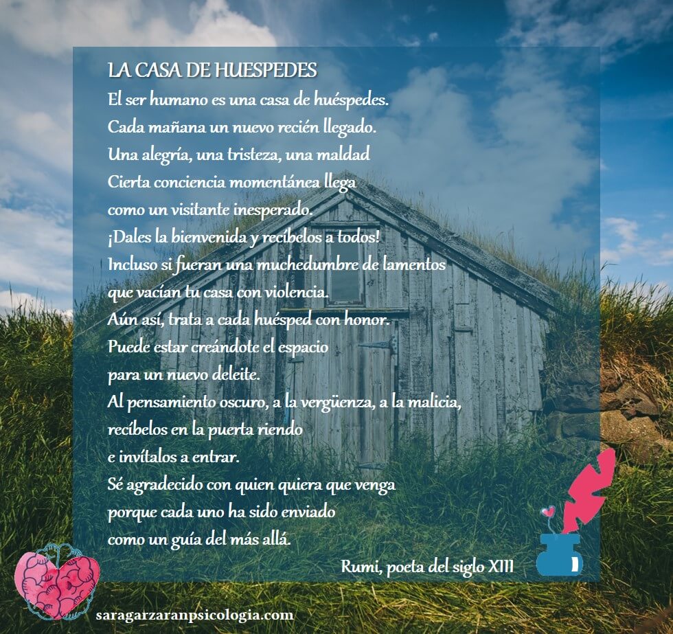 Poema de Rumi La casa de Huespedes