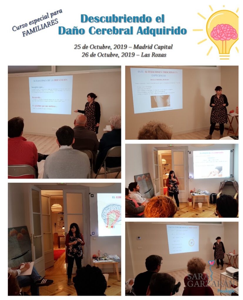 Fotos Curso Daño Cerebral para familiares